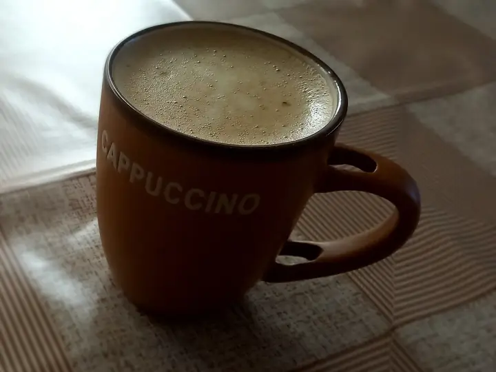 Cappuccino in der Tasse