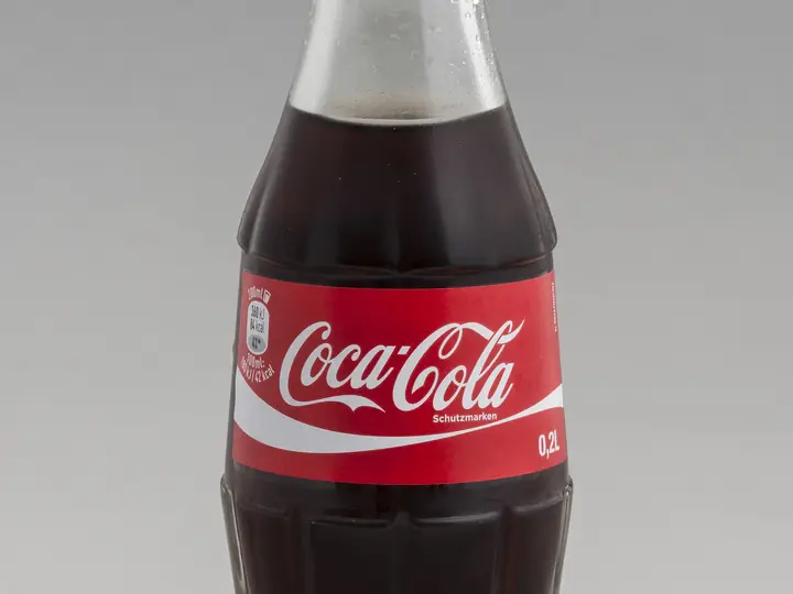 Softdrink in der Glasflasche